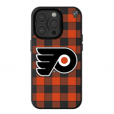 Philadelphia Flyers Keyscaper Plaid iPhone Magnetic Bump Case