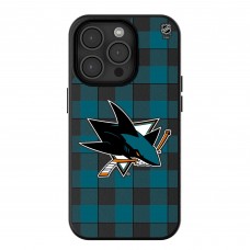 San Jose Sharks Keyscaper Plaid iPhone Magnetic Bump Case San Jose Sharks Keyscaper Plaid iPhone Magnetic Bump Case