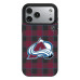Colorado Avalanche Keyscaper Plaid iPhone Magnetic Bump Case