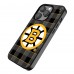 Boston Bruins Keyscaper Plaid iPhone Magnetic Bump Case