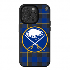 Buffalo Sabres Keyscaper Plaid iPhone Magnetic Bump Case