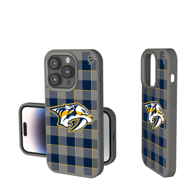 Nashville Predators Keyscaper Plaid Soft Touch iPhone Case