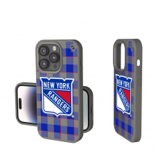 New York Rangers Keyscaper Plaid Soft Touch iPhone Case New York Rangers Keyscaper Plaid Soft Touch iPhone Case