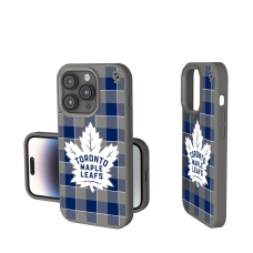 Toronto Maple Leafs Keyscaper Plaid Soft Touch iPhone Case