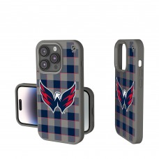 Washington Capitals Keyscaper Plaid Soft Touch iPhone Case