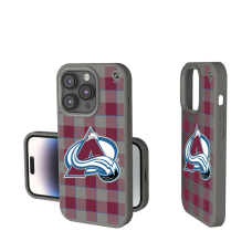 Colorado Avalanche Keyscaper Plaid Soft Touch iPhone Case Colorado Avalanche Keyscaper Plaid Soft Touch iPhone Case