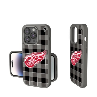 Detroit Red Wings Keyscaper Plaid Soft Touch iPhone Case