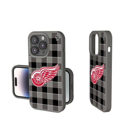 Detroit Red Wings Keyscaper Plaid Soft Touch iPhone Case