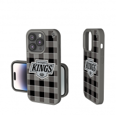 Los Angeles Kings Keyscaper Plaid Soft Touch iPhone Case