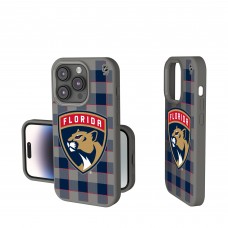 Florida Panthers Keyscaper Plaid Soft Touch iPhone Case