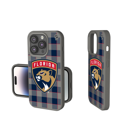 Florida Panthers Keyscaper Plaid Soft Touch iPhone Case