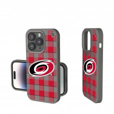 Carolina Hurricanes Keyscaper Plaid Soft Touch iPhone Case