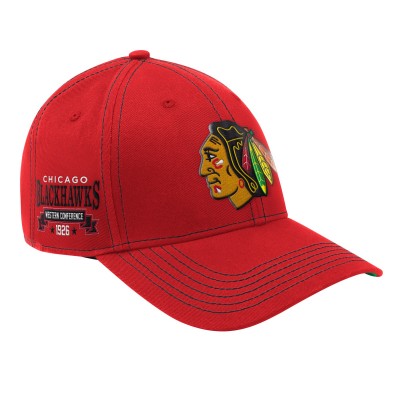 Бейсболка Chicago Blackhawks Starter Red Sphere II Curved Starfit