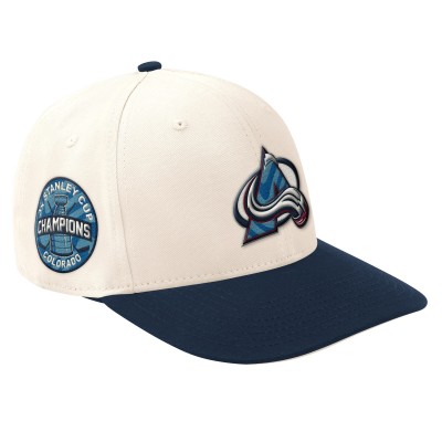 Бейсболка Colorado Avalanche Starter Cream/Navy Blue Wave Classic