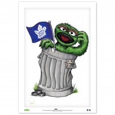 Toronto Maple Leafs Oscar the Grouch 24 x 36 Sesame Street Limited Edition Fine Art Print