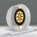Boston Bruins Crystal Ribbon Puck