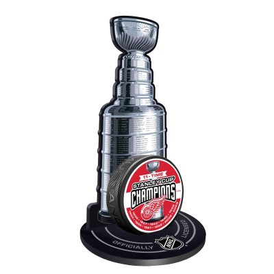 Шайба Detroit Red Wings Stanley Cup Trophy Stand with Championship