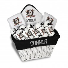 Anaheim Ducks Chad & Jake Personalized Primary Team Logo Large Gift Basket Set