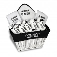 Los Angeles Kings Chad & Jake Personalized Primary Team Logo Large Gift Basket Set