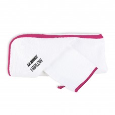 Малышам Los Angeles Kings Chad & Jake White Personalized Hooded Towel & Mitt Set