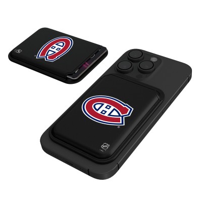Montreal Canadiens Keyscaper Black Magnetic Credit Card Wallet