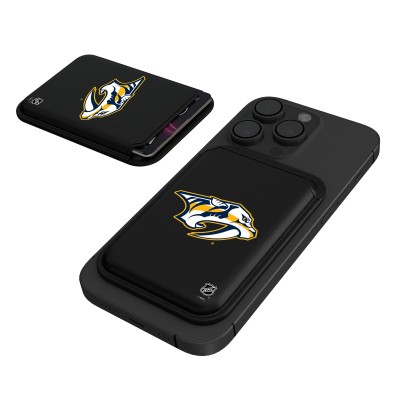Nashville Predators Keyscaper Black Magnetic Credit Card Wallet