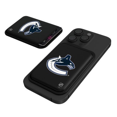 Vancouver Canucks Keyscaper Black Magnetic Credit Card Wallet