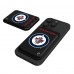 Winnipeg Jets Keyscaper Black Personalized Magnetic Credit Card Wallet