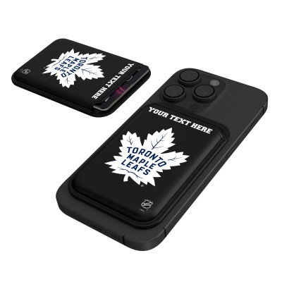Картхолдер Toronto Maple Leafs Keyscaper Black Personalized Magnetic