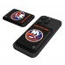 New York Islanders Keyscaper Black Personalized Magnetic Credit Card Wallet