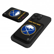 Кошелек Buffalo Sabres Keyscaper Black Personalized Magnetic Credit Card