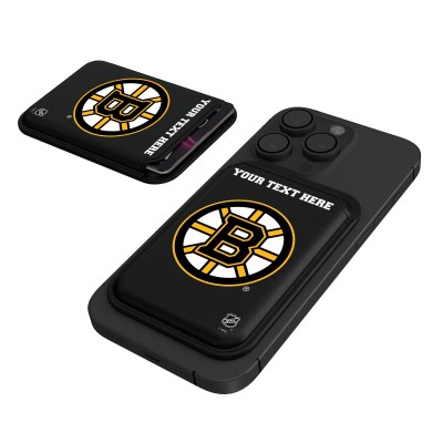 Картхолдер Boston Bruins Keyscaper Black Personalized Magnetic