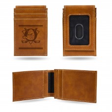 Anaheim Ducks Brown Front Pocket Wallet