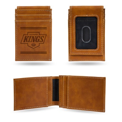 Los Angeles Kings Brown Front Pocket Wallet