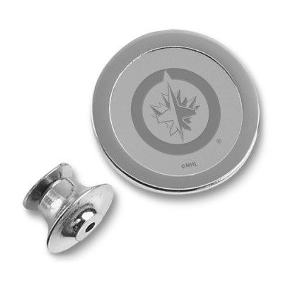Winnipeg Jets NHL Silver Lapel Pin