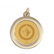 Winnipeg Jets Gold Pendant