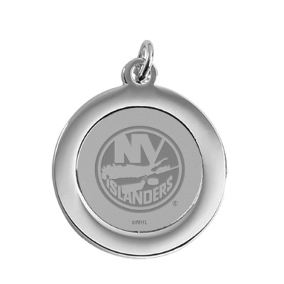 New York Islanders Silver Pendant