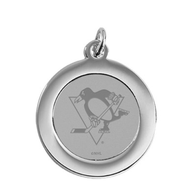 Pittsburgh Penguins Silver Pendant
