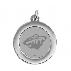 Minnesota Wild Silver Pendant