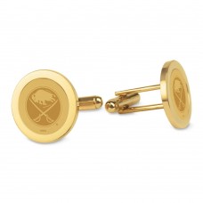 Buffalo Sabres Gold Cufflinks