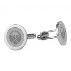 Buffalo Sabres Silver Cufflinks