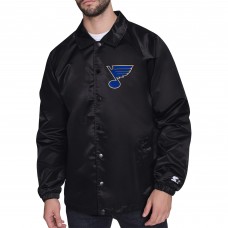 Бомбер St. Louis Blues Starter Printed Logo Coaches - Black
