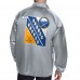 Бомбер Buffalo Sabres Starter Gray Printed Logo Coaches