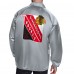 Бомбер Chicago Blackhawks Starter Printed Logo Coaches - Gray