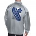 Куртка на кнопках Toronto Maple Leafs Starter Gray Printed Logo Coaches