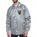 Куртка на кнопках Vegas Golden Knights Starter Gray Printed Logo Coaches