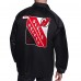 New Jersey Devils Starter Black Printed Logo Coaches Full-Snap Jacket