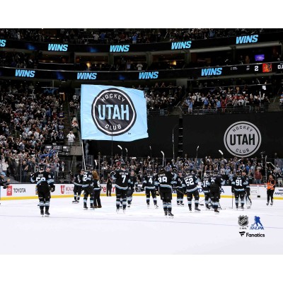 Utah Hockey Club Unsigned Fanatics Authentic First Win in Franchise History Photograph