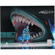 Macklin Celebrini San Jose Sharks Autographed Fanatics Authentic 8 x 10 NHL Debut Photograph Macklin Celebrini San Jose Sharks Autographed Fanatics Authentic 8 x 10 NHL Debut Photograph