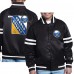 Бомбер Youth Buffalo Sabres Starter Gray Starter Printed Logo Satin Varsity